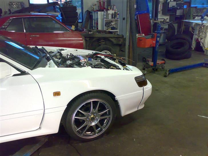 Celica ST165 under genopbygning billede 4
