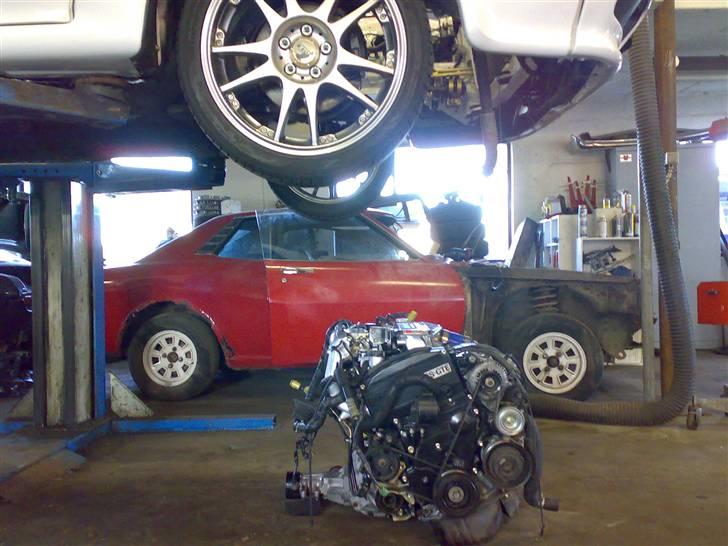 Celica ST165 under genopbygning billede 6