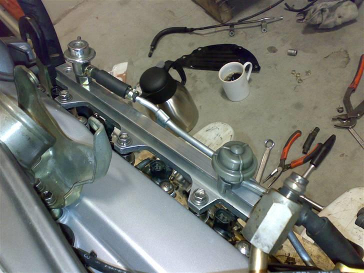 Celica ST165 under genopbygning billede 14