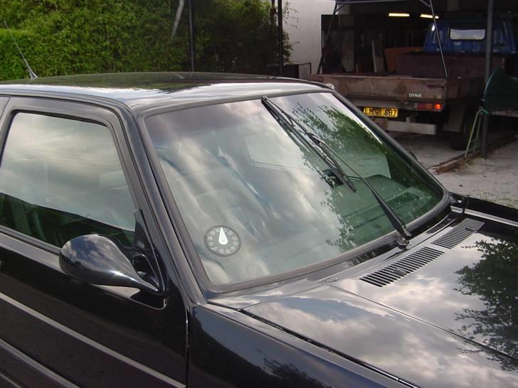 Min første bil - VW Golf II - Center-visker og M3 spejle..... billede 3
