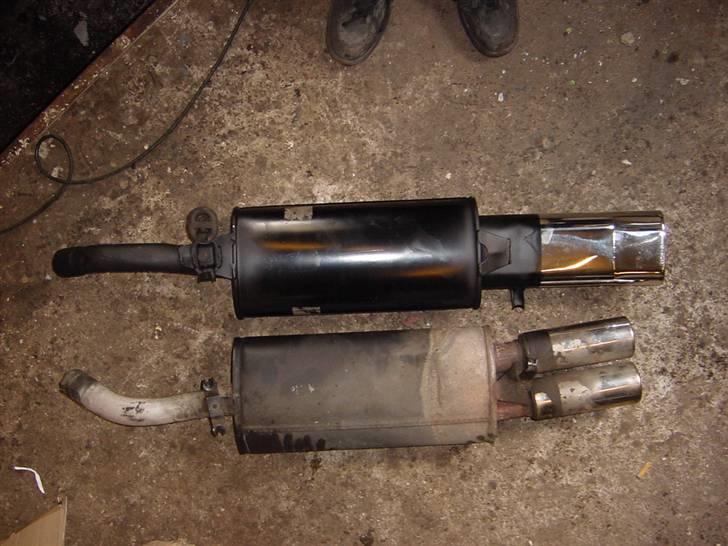 Min første bil - VW Golf II - Ny bagpotte... billede 11