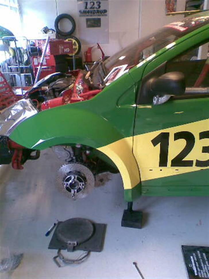 C2'eren får wide body kit - Så er den første skærm malet og monteret... billede 2