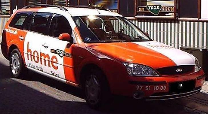 Billeder af reklame taxa´er - Skive Taxa tidligere vogn 9 billede 9