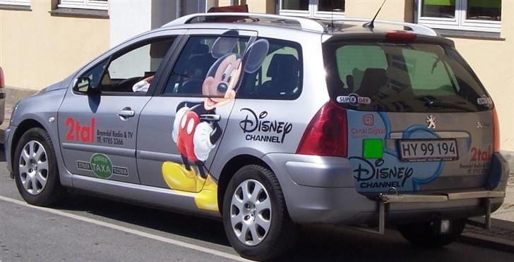 Billeder af reklame taxa´er - Struer Nordvest Taxa tidligere vogn 44 billede 43