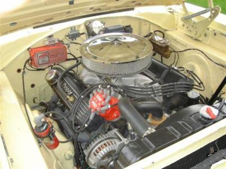 1966 Plymouth GTX 440 cu.i. *SOLGT* - 440 cu.i. V8 med MASSER af Power !! Husk på at bilen er på str. med en Ford Granada, og yder ca. 400hk. billede 9