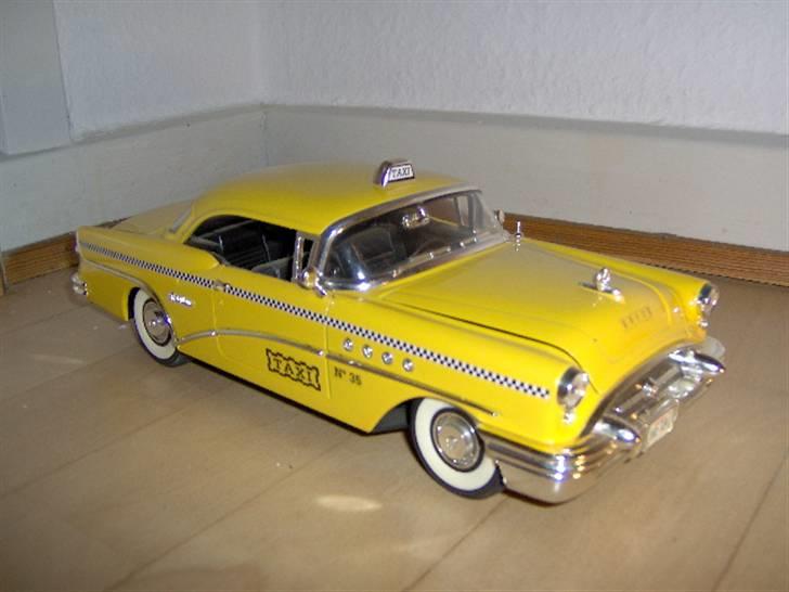 Mine modelbiler 1:18 - Yellow cab billede 39