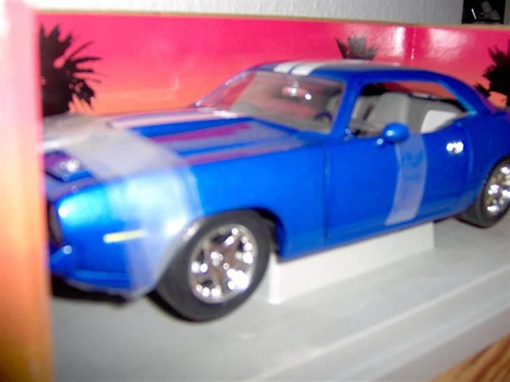 Mine modelbiler 1:18 - Plymouth cuda (vundet til amerikaner bil træf) billede 52