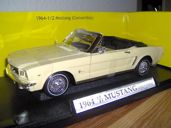 Mine modelbiler 1:18 - Ford mustang conv billede 55