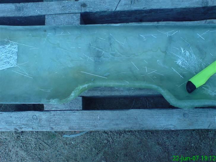 Ombygning/ reperation af kofanger - Startede med at lave en ny form til løven da tidligere ejer havde clean front billede 10