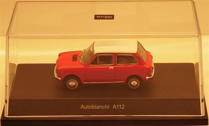 Mine 1:43 modelbiler - Autobianchi A112, Starline 1:43 billede 4