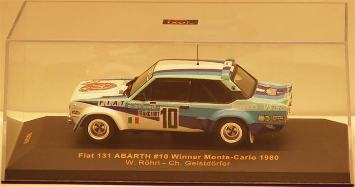 Mine 1:43 modelbiler - FIAT 131 Abarth Rally, IXO 1:43 billede 12