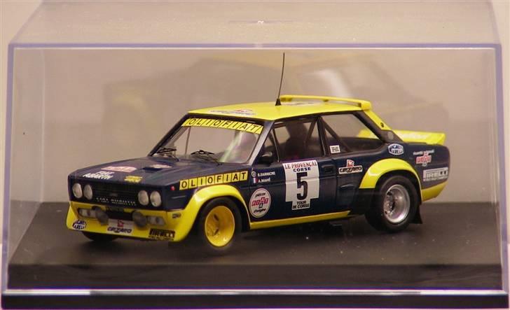 Mine 1:43 modelbiler - FIAT 131 Abarth Rally "OLIO FIAT" 1:43 billede 13