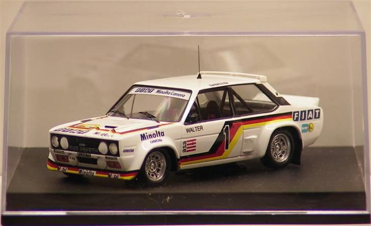 Mine 1:43 modelbiler - FIAT 131 Abarth Rally "Minolta" 1:43 billede 14
