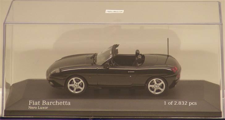 Mine 1:43 modelbiler - FIAT Barchetta, Minichamps 1:43 billede 23