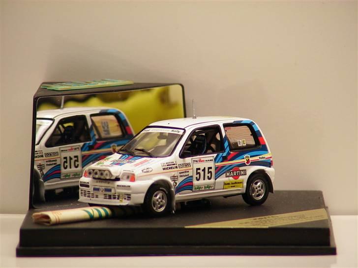 Mine 1:43 modelbiler - 1997 FIAT Cinquecento "Il ciocco rally, S. Macaluso & G. Bernacchini", Vitesse 1:43 billede 27