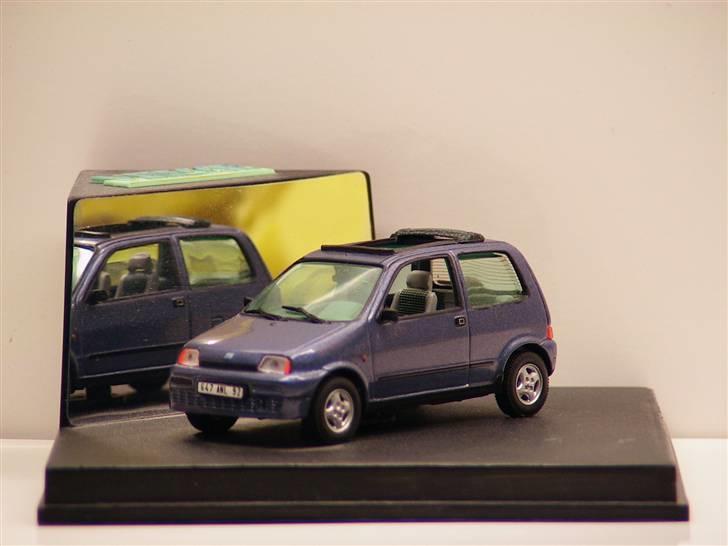 Mine 1:43 modelbiler - 1996 FIAT Cinquecento Soleil, Vitesse 1:43 billede 32