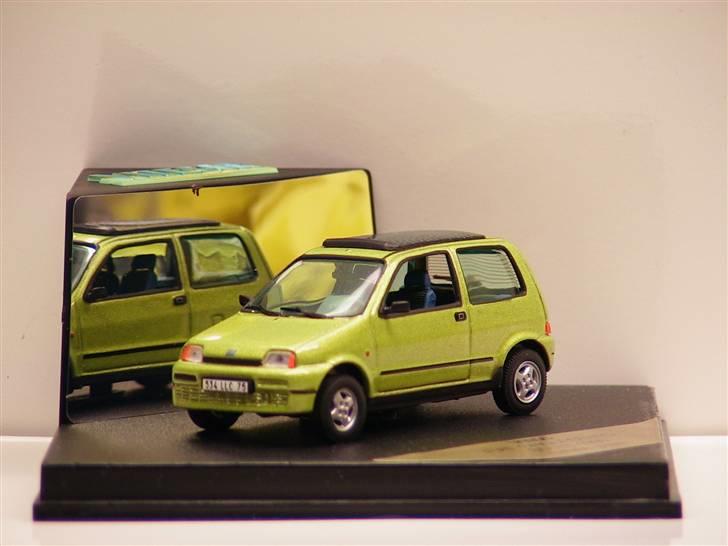 Mine 1:43 modelbiler - 1996 FIAT Cinquecento Soleil, Vitesse 1:43 billede 33
