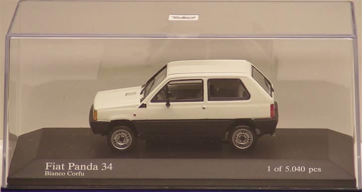 Mine 1:43 modelbiler - FIAT Panda 34, Minichamps 1:43 billede 40