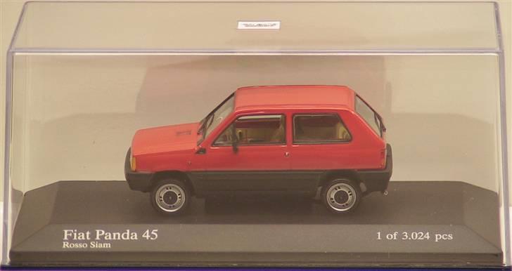Mine 1:43 modelbiler - FIAT Panda 45, Minichamps 1:43 billede 42