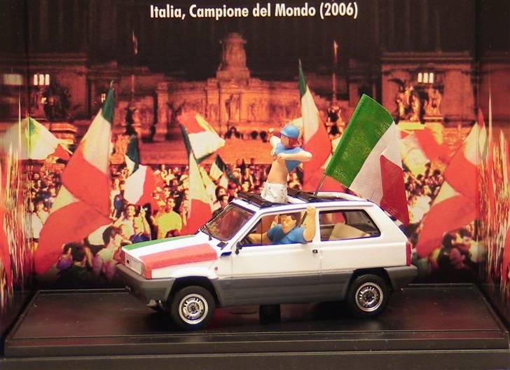 Mine 1:43 modelbiler - FIAT Panda "2006 Coppa del mondo", Brumm 1:43 billede 51