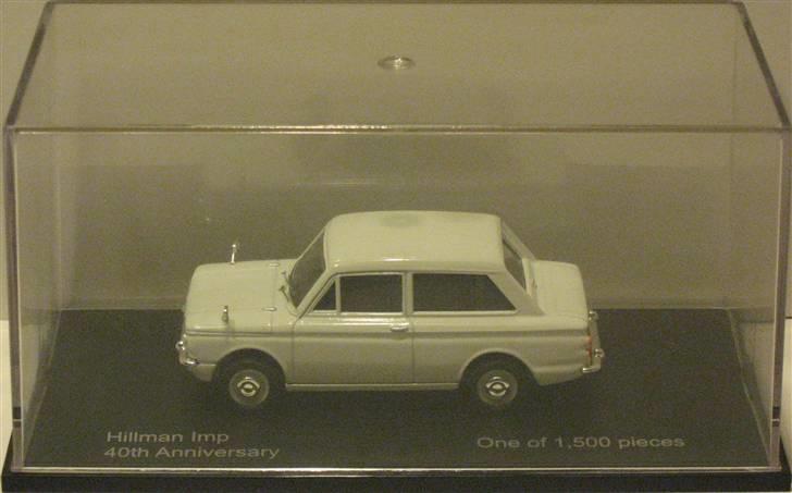 Mine 1:43 modelbiler - Hillman Imp 1:43
Det var min afdøde onkels første bil og modellen har jeg arvet efter ham... billede 52