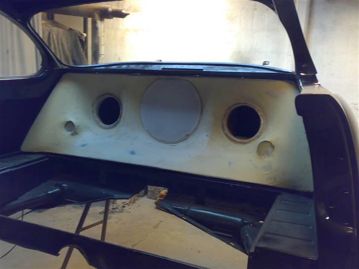 Glasfiber guide (anlæg i Karman Ghia) - Prøver lige igen for at se om alt stadig passer sammen... billede 43