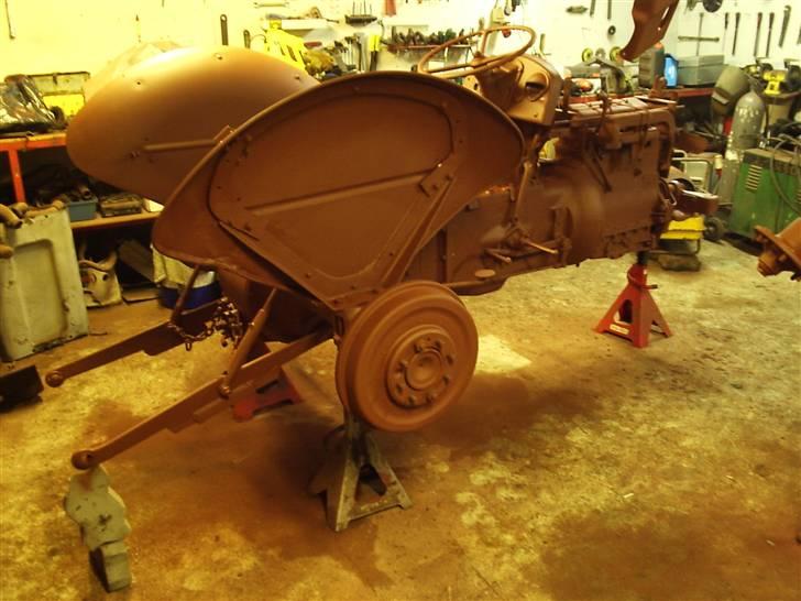 Renovering af æ gammel ferguson - Malet grundfarve billede 18