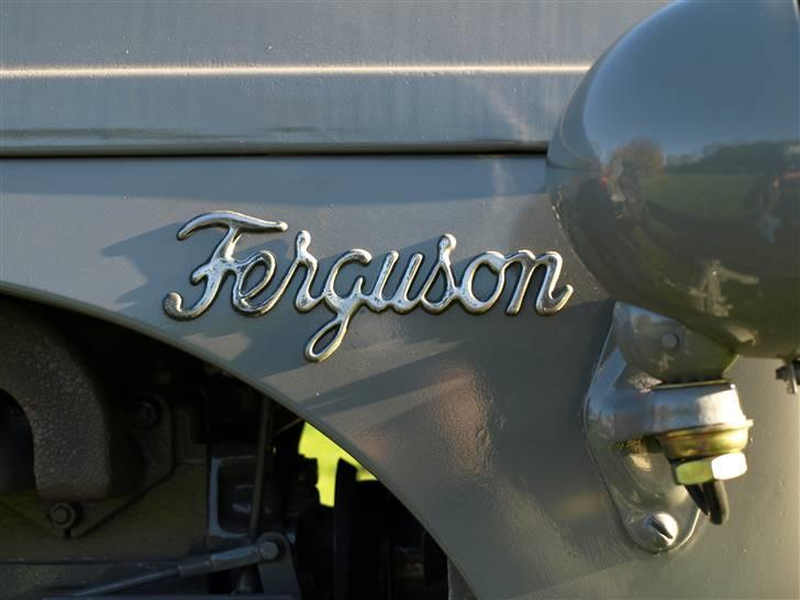 Renovering af æ gammel ferguson - Det færdige resultat af 3 måneders arbejde billede 36