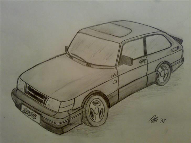 Tegninger af SAAB - Min 900 Aero billede 3