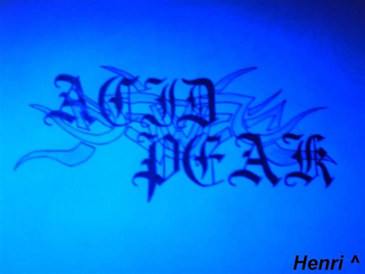 - Lidt tegninger - - - Acid Peak , skjult VW logo bagved - billede 17