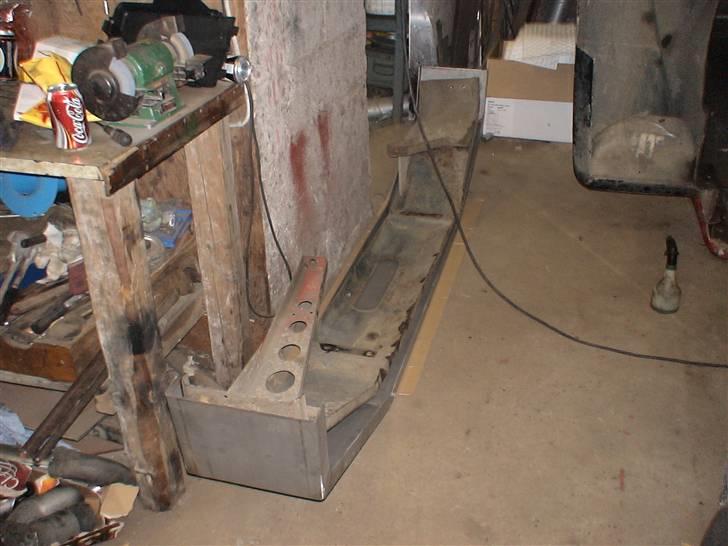 Scania 112 - Ny kofanger i 3mm rustfri jeg selv laver billede 22