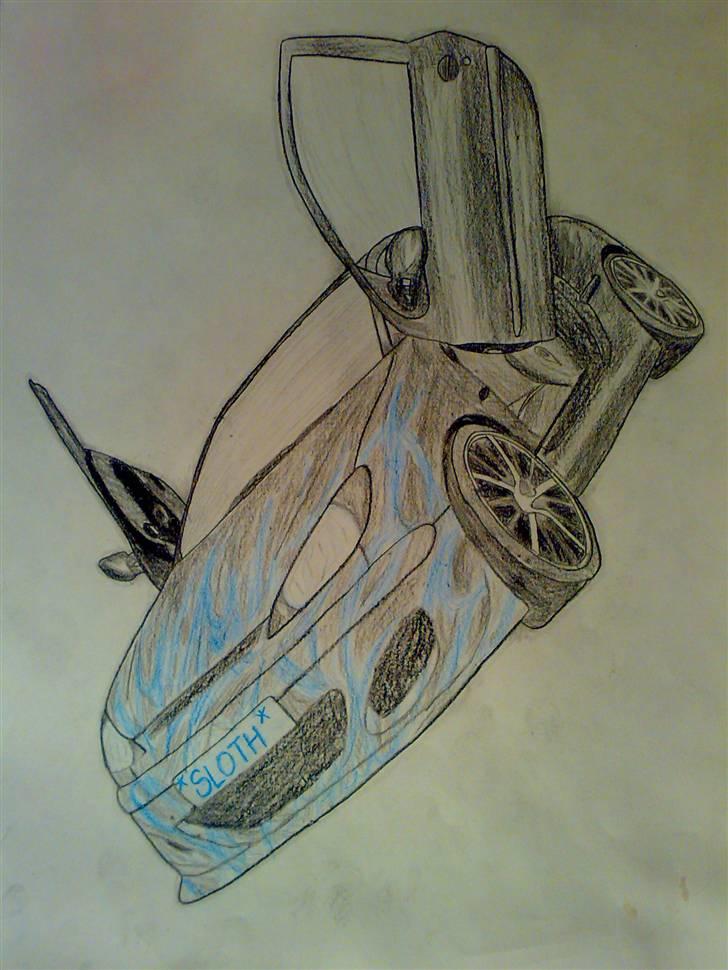 - Lidt tegninger - - - Sloth's pug - billede 2