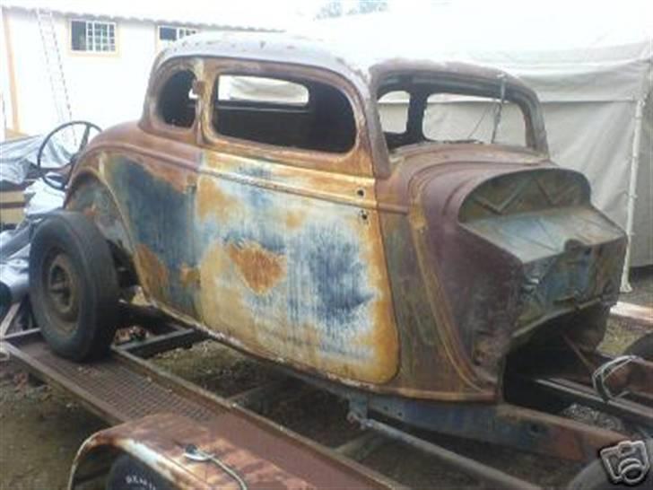 Min bil samling - 33 ford 5w. coupe steel billede 3