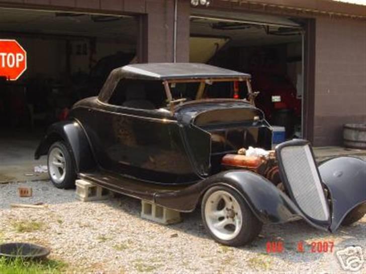 Min bil samling - 34 ford fiber roadster billede 5