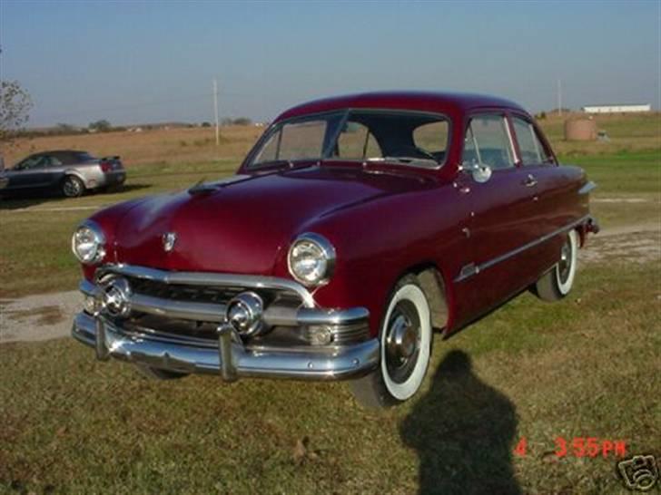 Min bil samling - 51 "SHOEBOX" ford deluxe billede 17