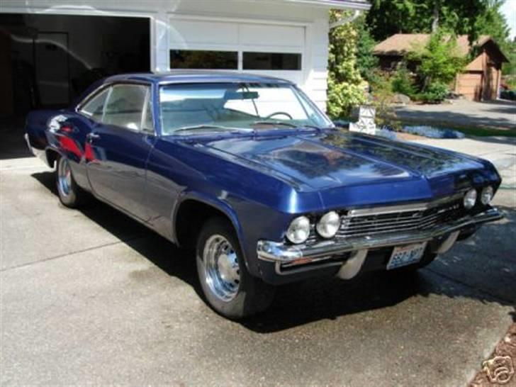 Min bil samling - 65 Impala med 427 cui v8 billede 20