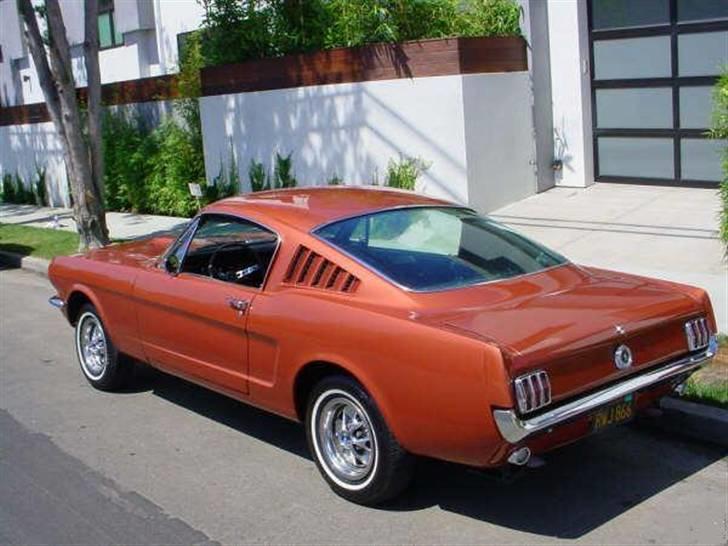 Min bil samling - 66 ford mustang fasback v8 og manuel gear billede 21