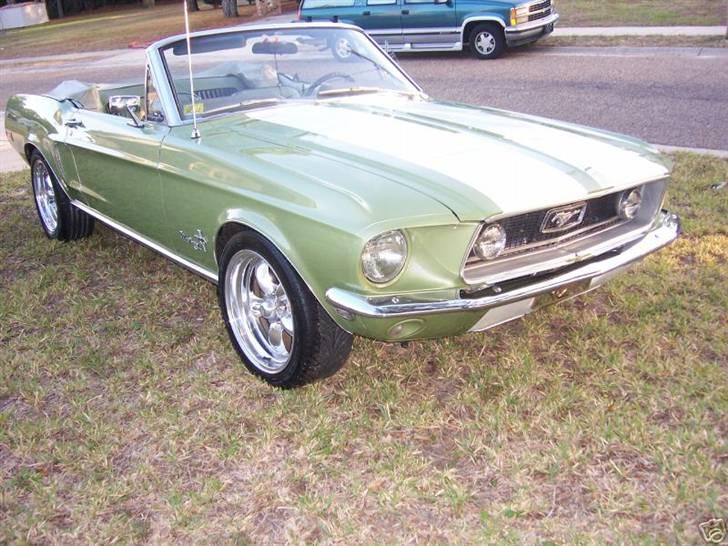 Min bil samling - 68 mustang cab v8 billede 27