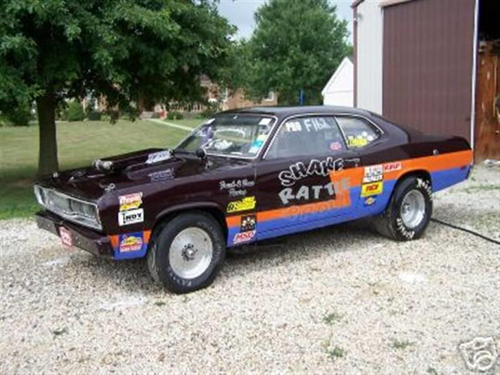 Min bil samling - Old school dragster plymouth duster med BIG block over 700 hk billede 33
