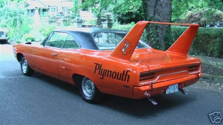 Min bil samling - 70 plymouth superbird clone billede 36