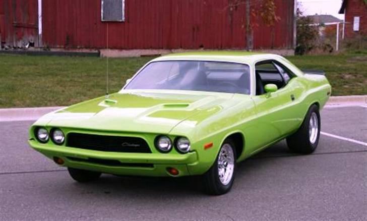 Min bil samling - 72 Challenger six-pack og manuel pistolgrip billede 39