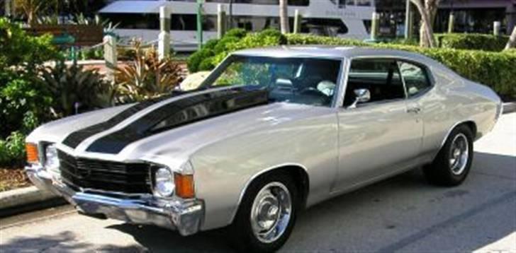 Min bil samling - 24-12 FIK LIGE KØBT DENNE 500HK 72 CHEVELLE billede 59