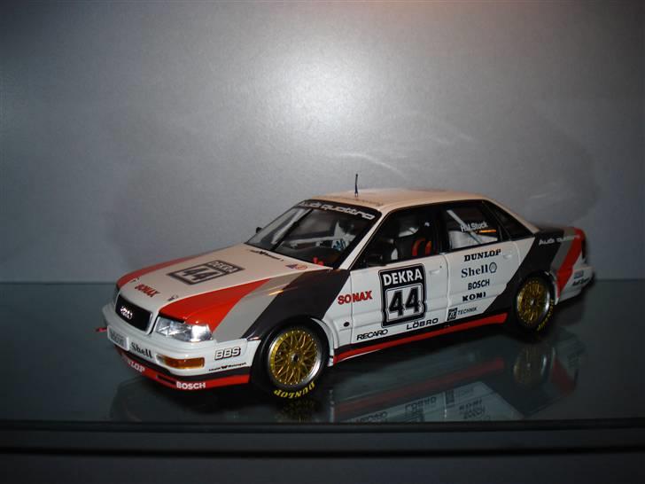 Modelbiler 1:18 1:43 1:87 m.m. - AUDi V8 QUATTRO DTM. billede 5