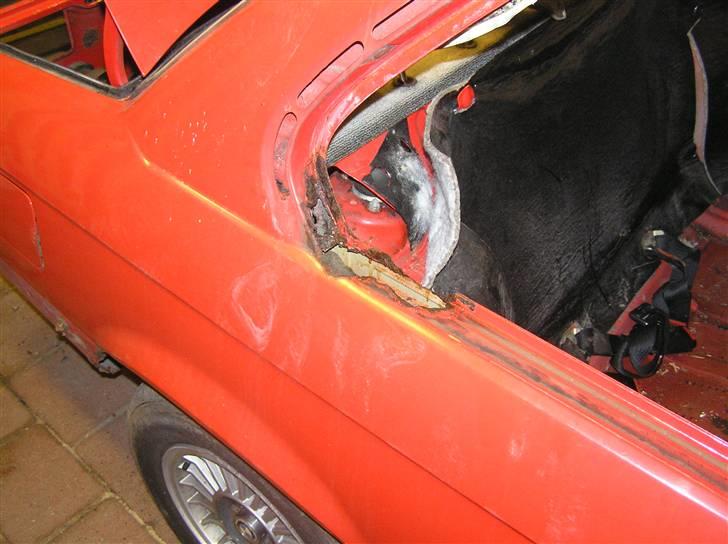 Rust arbejdet på Bmw e21 - Ja der er sku gået rust i den billede 2