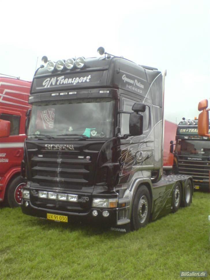 GN transport - En meget speciel sort trækker, som desværre nu er solgt, den blev nummer 2 til træf i løgstør. 
rigtig fed.. billede 1