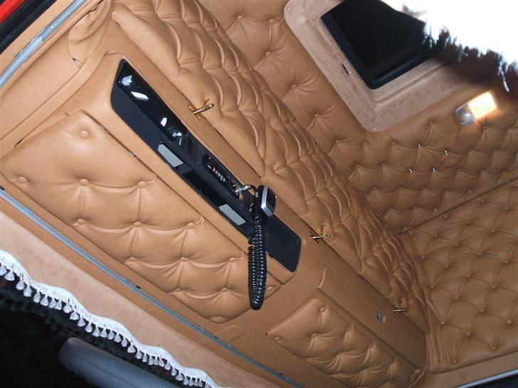 GN transport - Fronten af hytten indvendig i min R500, rigtig pænt plysset. billede 10