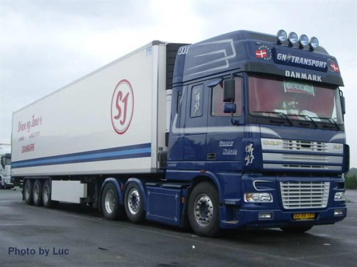 GN transport - Bare en flot daf, har dog desværre ingen billeder af den indvendig, rigtig meget speciel. billede 17