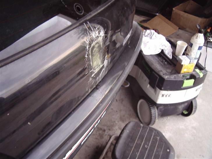 106 XS bygget om ;) - Bagklappen lukkes (der er svejset inde under) billede 9