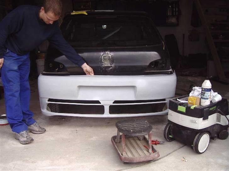 106 XS bygget om ;) - Bagkofanger test ;D billede 17