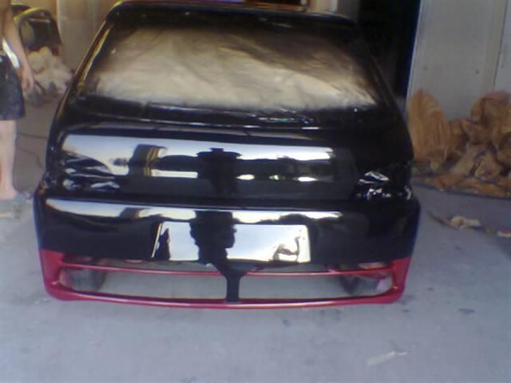 106 XS bygget om ;) - Taget hos maleren, inden polering ;D billede 26